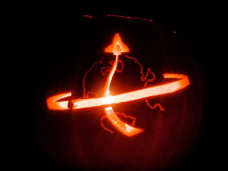 Illustration for article titled Show Us Your Science-Themed Pumpkin Carvings